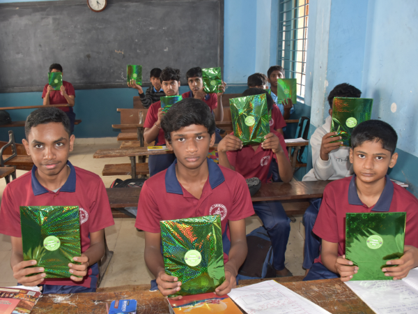 Student Kit Distribution – Srirampuram Govt School